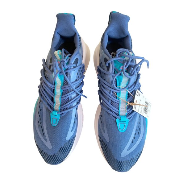 NWT Adidas AlphaBoost V1 Sneakers Women's 10 Crew Blue Lucid Pink - Picture 11 of 15